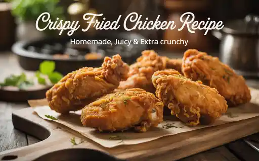Ingredients for Crispy Fried Chicken