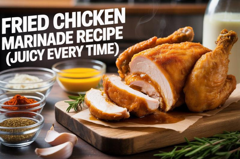 Fried Chicken Marinade Recipe (Juicy Every Time)
