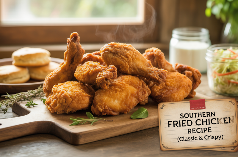 Ingredients for Southern Fried Chicken