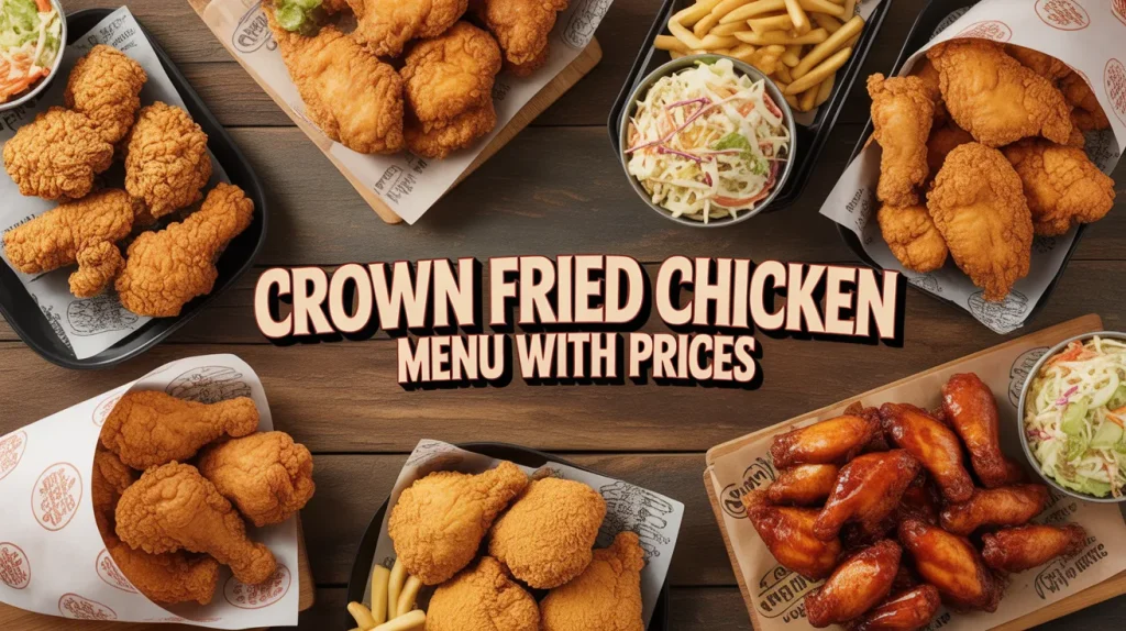 Crown Fried Chicken Menu