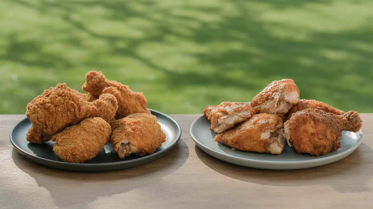 Fried Chicken vs Baked Chicken