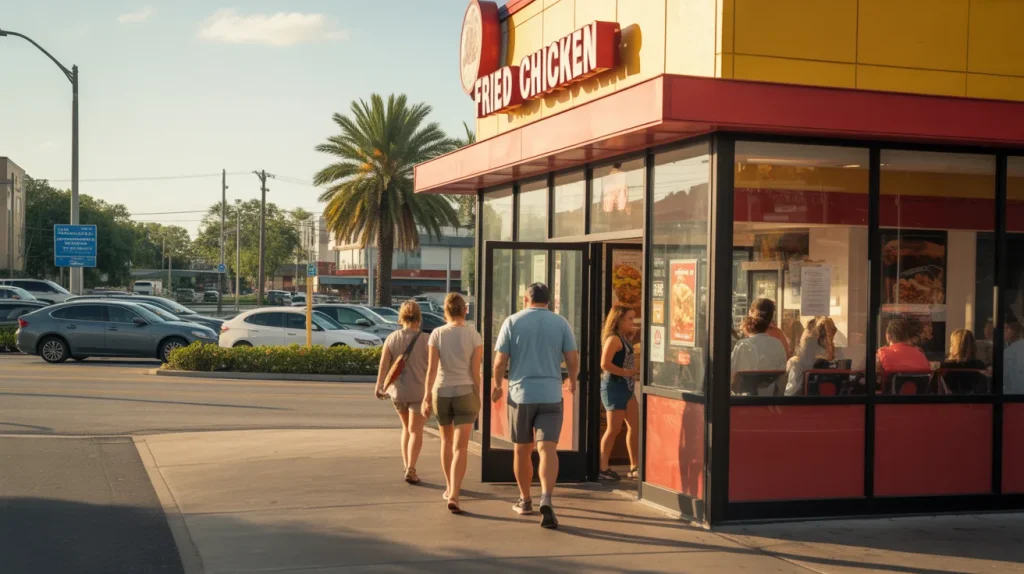 Crown Fried Chicken Kissimmee Florida location