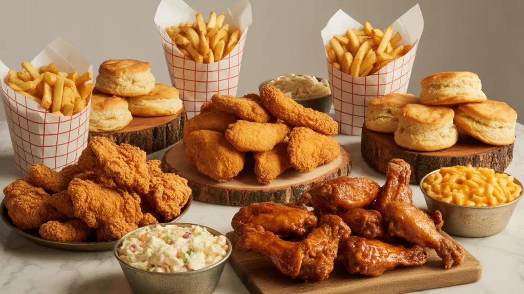 Crown Fried Chicken Lowell menu items