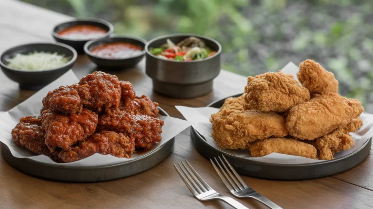 Korean Fried Chicken vs American Fried Chicken