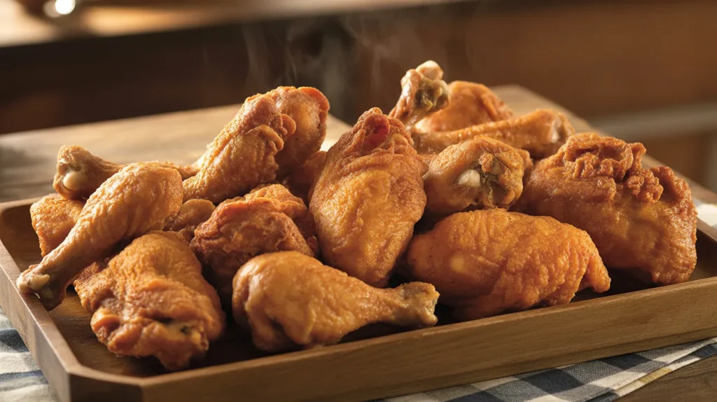 8–15 pieces of bone-in fried chicken