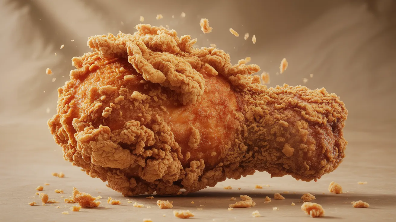 Crunchy breading