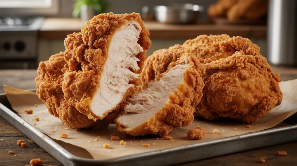 Double-coating or extra crunch styles