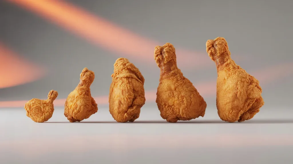 Fried Chicken Calories Per Piece