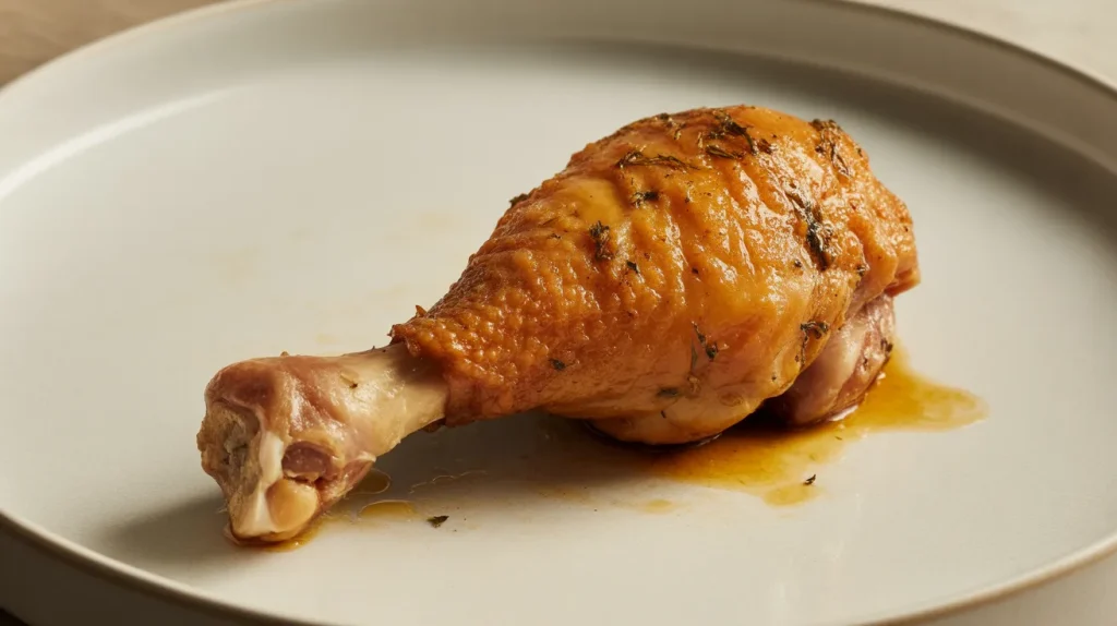Single chicken drumstick