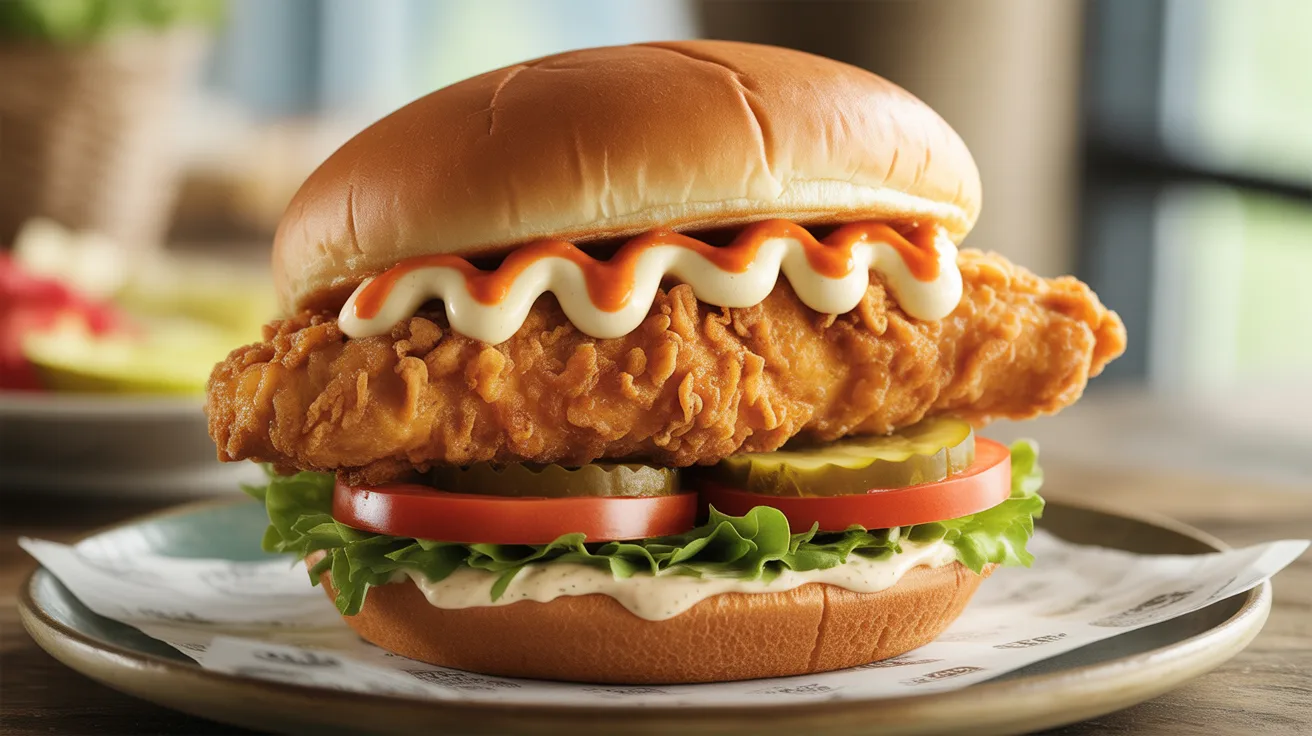 Pickles, mayo, or spicy sauce