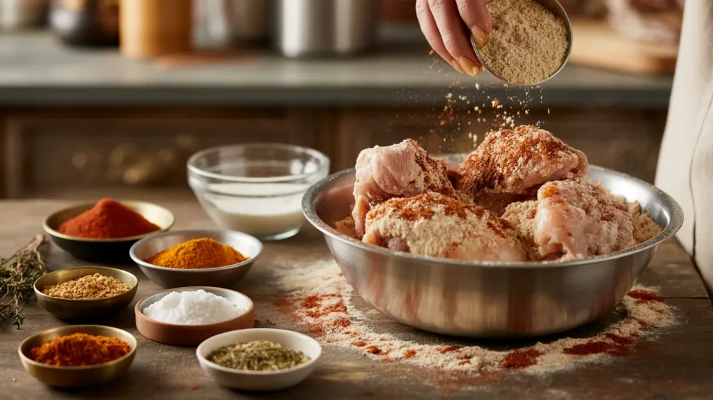 Traditional Southern-style seasoning