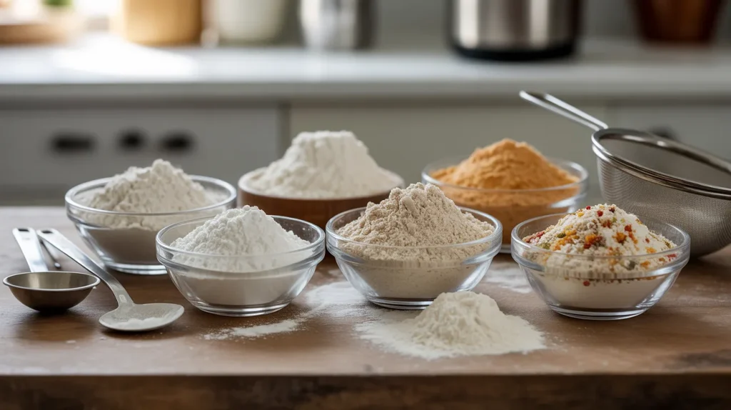 Type of flour used
